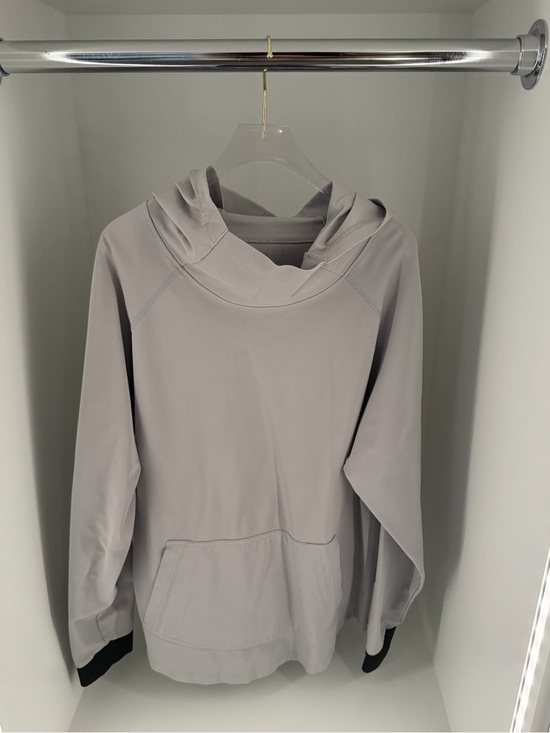 BYLT Basics Other - BYLT Basics Light Gray Hooded Sweatshirt